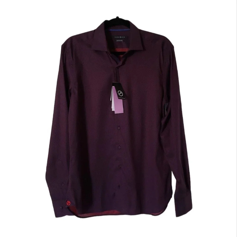 Hammer Made Traveller Men's Martius Slim Fit Long Sleeve Shirt Size M-L/16 - Picture 5 of 16